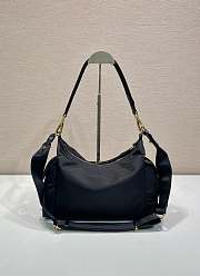 Prada Explore Large Re-nylon And Leather Bag Black 1BC264 - 32x22x11.5cm - 3