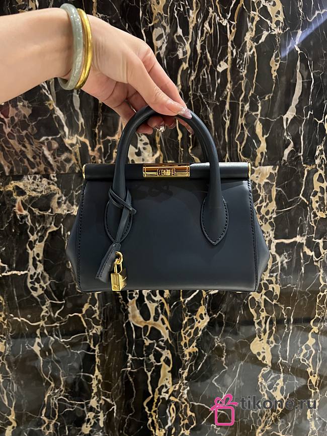 Dolce&Gabbana Mini Marlene Day Bag in Blue - 19x13.5x7cm - 1