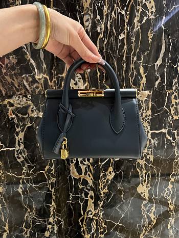 Dolce&Gabbana Mini Marlene Day Bag in Blue - 19x13.5x7cm