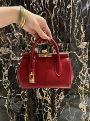Dolce&Gabbana Mini Marlene Day Bag in Red - 19x13.5x7cm - 1
