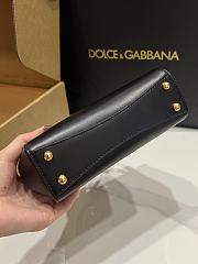 Dolce&Gabbana Mini Marlene Day Bag in Black - 19x13.5x7cm - 4