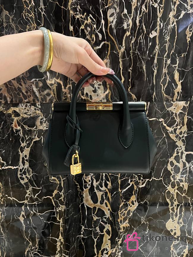 Dolce&Gabbana Mini Marlene Day Bag in Green - 19x13.5x7cm - 1