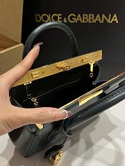 Dolce&Gabbana Mini Marlene Day Bag in Green - 19x13.5x7cm - 5