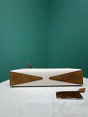 Alaia Clutches And Evening Bags In Canvas And Suede Umber - 31x10x7cm - 6