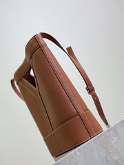 YSL Y Small Bucket in Brown - 29.5×23×3-8.5cm - 6