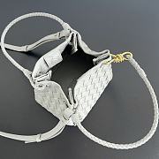 Bottega Veneta Small Parachute Gray Bag - 21x17x16.5cm - 5