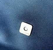 Fendi Baguette Chain Large Leather Blue - 40x7x18.5cm - 5
