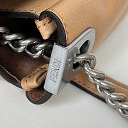 Fendi Baguette Chain Large Leather Beige - 40x7x18.5cm - 6