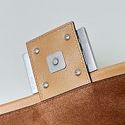 Fendi Baguette Chain Large Leather Beige - 40x7x18.5cm - 2
