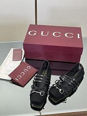 Gucci Horsebit Ballet Flat in Black - 5