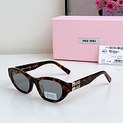 Miumiu Sunglasses Havana Mahogany/ Gray SMU A03S  - 1