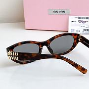 Miumiu Sunglasses Havana Mahogany/ Gray SMU A03S  - 4