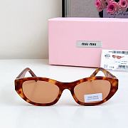 Miumiu Sunglasses Havana Light/ Brown SMU A03S - 4
