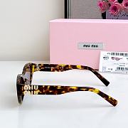 Miumiu Sunglasses Honey Havana/ Light Purple Brown SMU A03S - 6