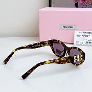 Miumiu Sunglasses Honey Havana/ Light Purple Brown SMU A03S - 2