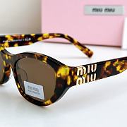 Miumiu Sunglasses Honey Havana/ Dark Brown SMU A03S - 4