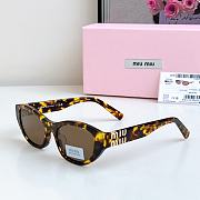 Miumiu Sunglasses Honey Havana/ Dark Brown SMU A03S - 5