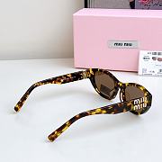 Miumiu Sunglasses Honey Havana/ Dark Brown SMU A03S - 3