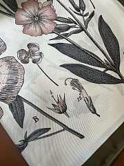 Polo Piana Enciclopedia del Lino Foulard Yellow Ochre/Sepia T1PN - 90x90cm - 4