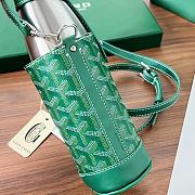 Goyard Yonne MM Case & Flask Green - 3