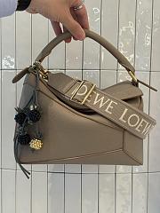 Loewe Berry Charm In Classic Calfskin Black  - 1