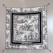 Dior Toile De Jouy Scotland Square Scarf - 1