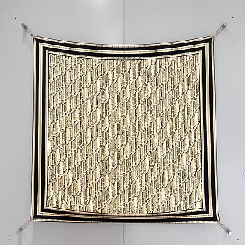 Dior Scarf Oblique Square Gold