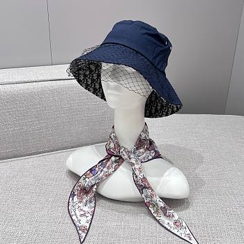 Toile de Jouy Papillon Dior Diamond White Multicolor Silk Twill -35x110cm