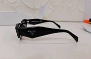 Prada Rectangular Sunglasses Black 1AB5S0  - 5