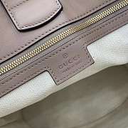 Gucci 73 Medium Bucket Bag Smooth Leather Taupe - 26x27.5x11.5cm - 2