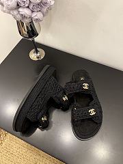Chanel 25 Sandals Crochet Black - 2