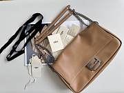 Fendi Baguette Chain Large Leather Beige - 40x7x18.5cm - 1
