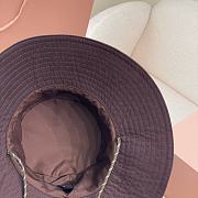 Miumiu Denim Hat Amaranth/Forest Green  - 5