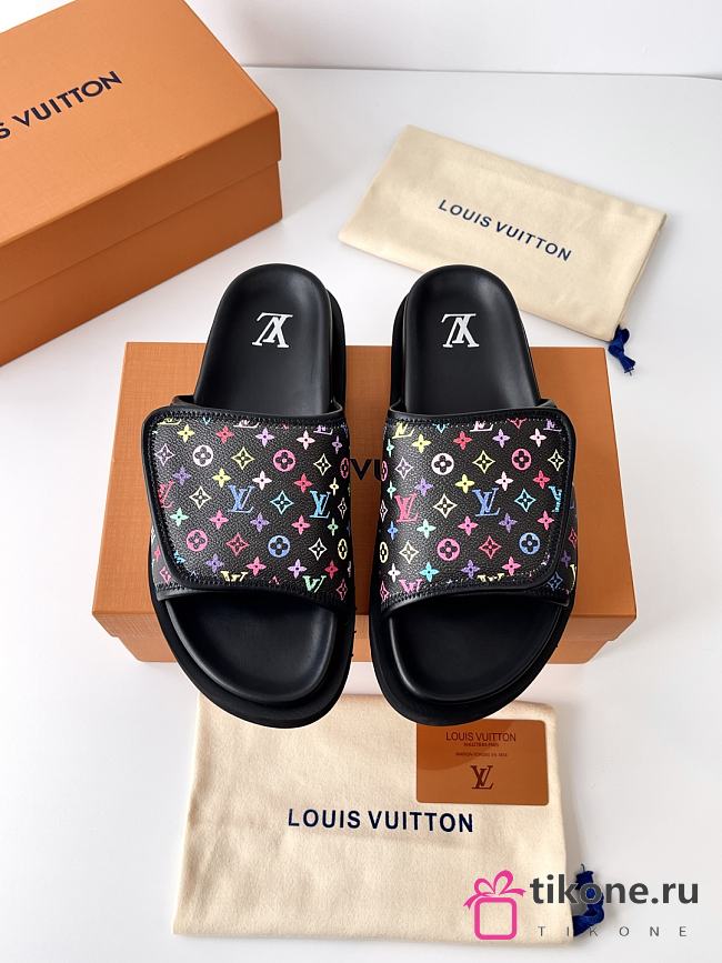 LVxTM Miami Mules Black - 1