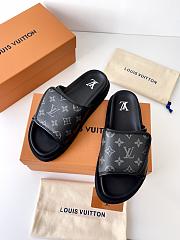 LV Miami Mules Gray Monogram Canvas - 3