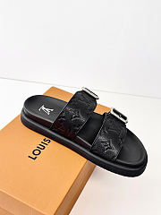 LV Venice Mule Black Monogram Grained Calf Leather 1AHSJE - 6