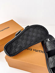 LV Venice Mule Black Monogram Grained Calf Leather 1AHSJE - 3