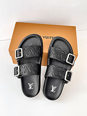 LV Venice Mule Black Monogram Grained Calf Leather 1AHSJE - 2