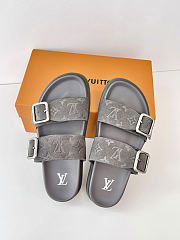 LV Venice Mule Gray Monogram Suede Calf Leather - 6
