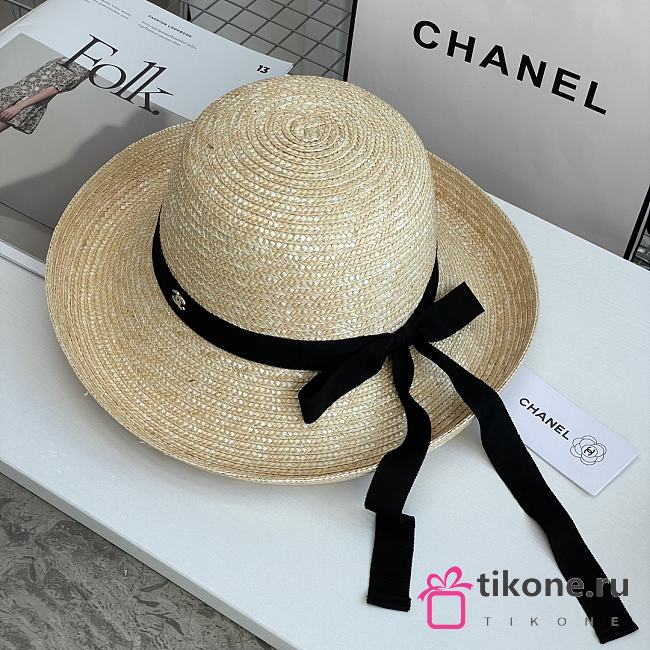 Chanel Vintage Straw Hat - 1