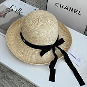 Chanel Vintage Straw Hat - 1