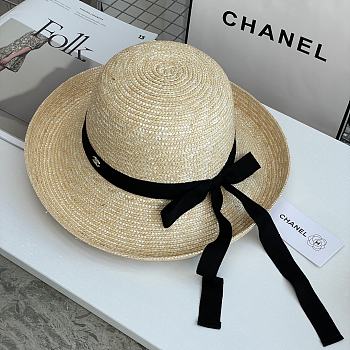Chanel Vintage Straw Hat