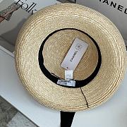 Chanel Vintage Straw Hat - 6