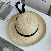 Chanel Vintage Straw Hat - 4