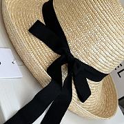 Chanel Vintage Straw Hat - 5