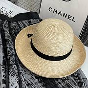 Chanel Vintage Straw Hat - 3