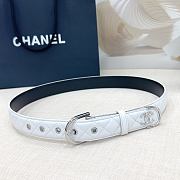 Chanel Belt White 19473 - 4