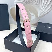 Chanel Belt Pink 19474 - 5