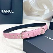 Chanel Belt Pink 19474 - 4