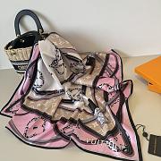 LV Ultimate Monogram Square 90 Rose - 6